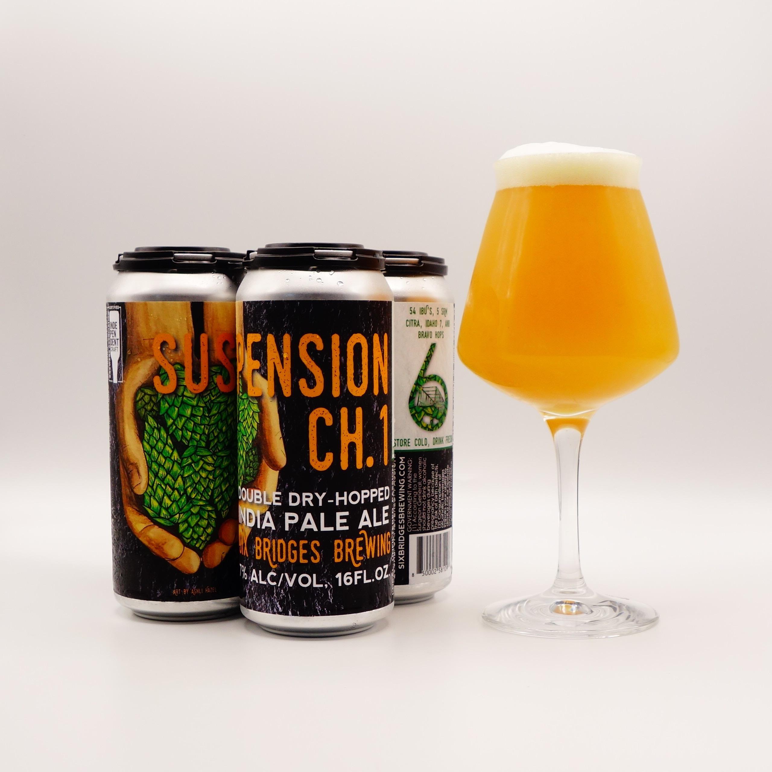 canned six bridges suspension IPA